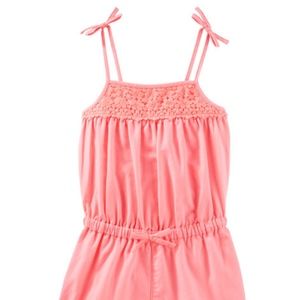 OshKosh Coral Romper